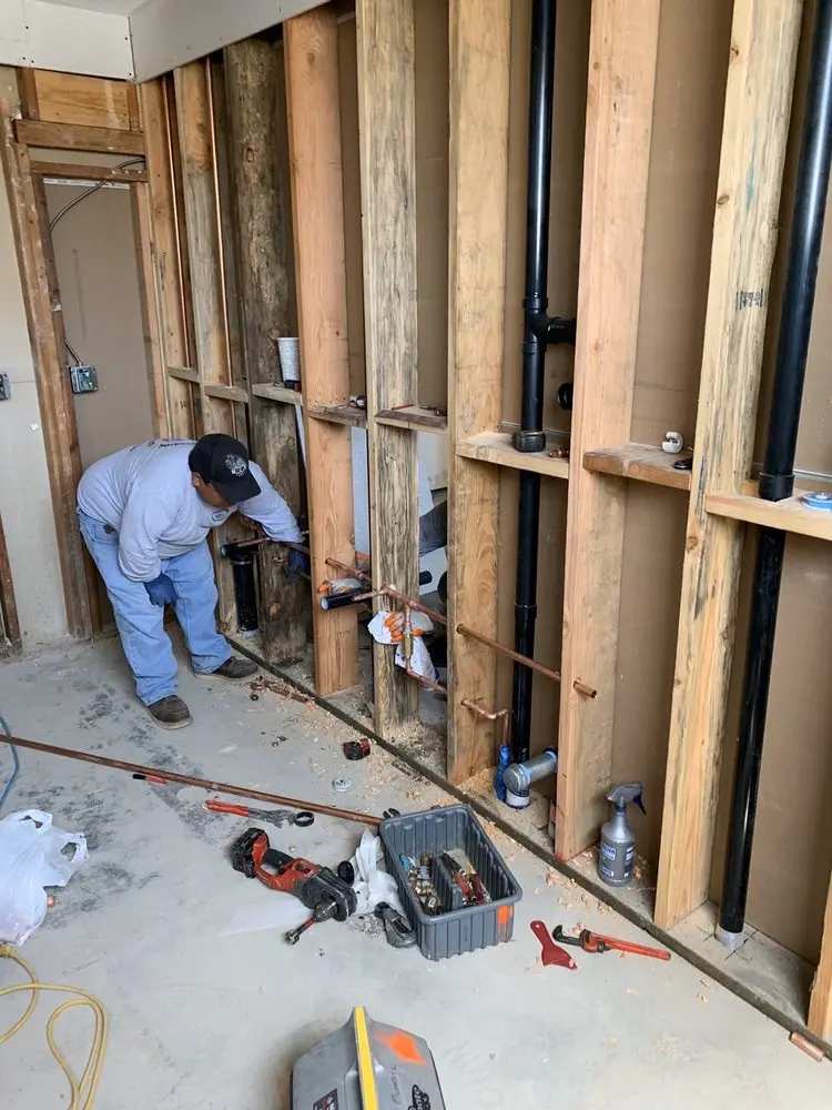 Commercial rough-in plumbing for Gas Line Repair in Downtown Bridgeport